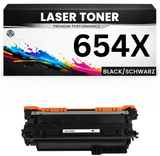 XXL Toner 654X für HP kompatibel Schwarz CF330X Premium Alternative Günstig für HP Color LaserJet Enterprise M651xh, M651n, M651dn