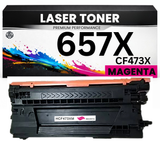 XXL Toner 657X für HP kompatibel Magenta CF473X Premium Alternative Günstig Color LaserJet Enterprise Flow MFP M681/682z/681dh M681z