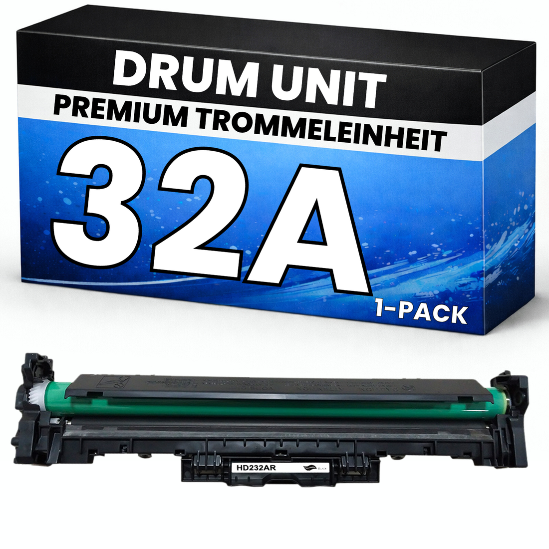 2 x XXL Trommel 32A für HP kompatibel Laser Drum CF232A Premium Alternative LaserJet Pro 203dn 203dw M203d/227fdn/206dn/230sdn/230fdw MFP227fdw MFP 227sdn