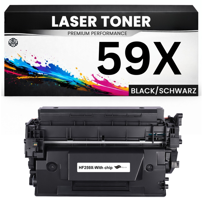 2 x XXL Toner 59X für HP kompatibel Schwarz CF259X Premium wie Original LaserJet Pro M304/404/404dn/404dw/304dn/428dw/428fdn/428fdw/428 MFP M404