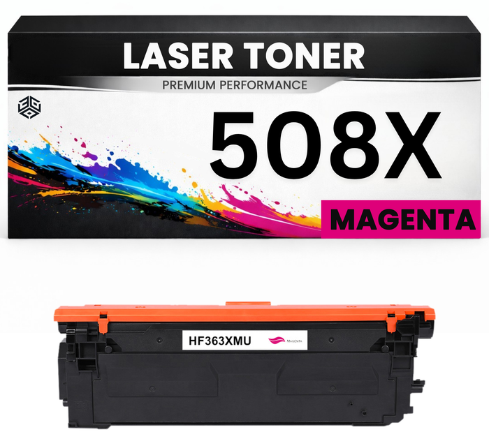2 x XXL Toner 508X Magenta für HP kompatibel CF363X 040HM Premium Alternative Color LaserJet Enterprise 552dn M553dn/553 MFP M577 Canon imageCLASS