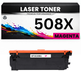XXL Toner 508X Magenta für HP kompatibel CF363X 040HM Premium Alternative Color LaserJet Enterprise 552dn M553dn/553 MFP M577 Canon imageCLASS