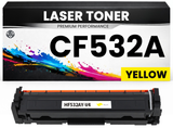 Toner 205A für HP kompatibel Gelb CF532A Premium Alternative Günstig Color LaserJet Pro M154a/154nw/180n/180nw/181fw MFP M154nw