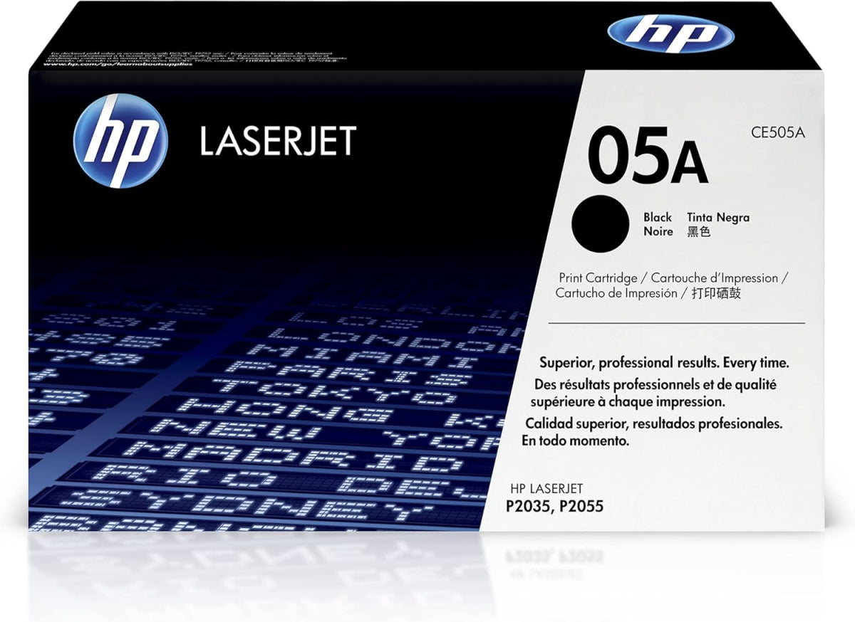 HP 05A Toner schwarz / Original HP / CE505A / ca 2300 S. Laserjet