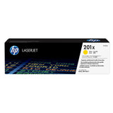 HP 201X Gelb / Original HP LaserJet Toner -  CF402X Lasertoner Tonerkartusche