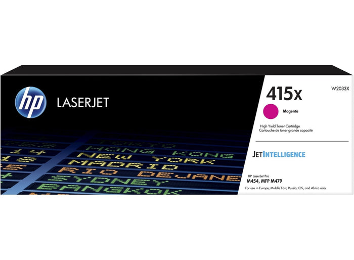 HP 415X Magenta // Original LaserJet Toner mit hoher Reichweite W2033X HP Cartridge