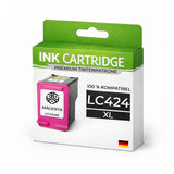 Tintenpatrone LC424M Magenta für Brother  LC424M Premium Alternative Günstig für Brother DCP-J1200W, DCP-J1200WE