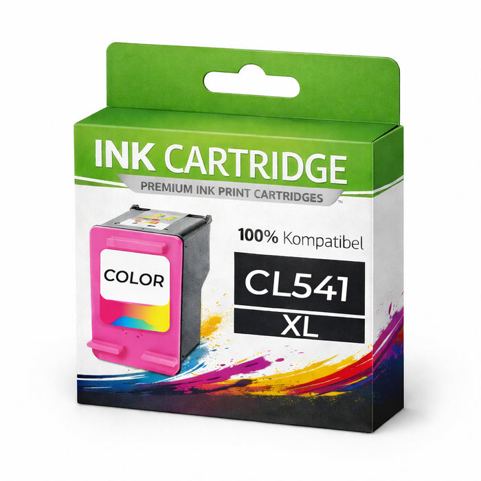 2 x XL Tintenpatrone CL541 für Canon Color C/M/Y Patrone CL 541 Premium Quailtät PIXMA MG2150/2250/3150/3200/3250/3500/3650/4150/4250/3550 MX395