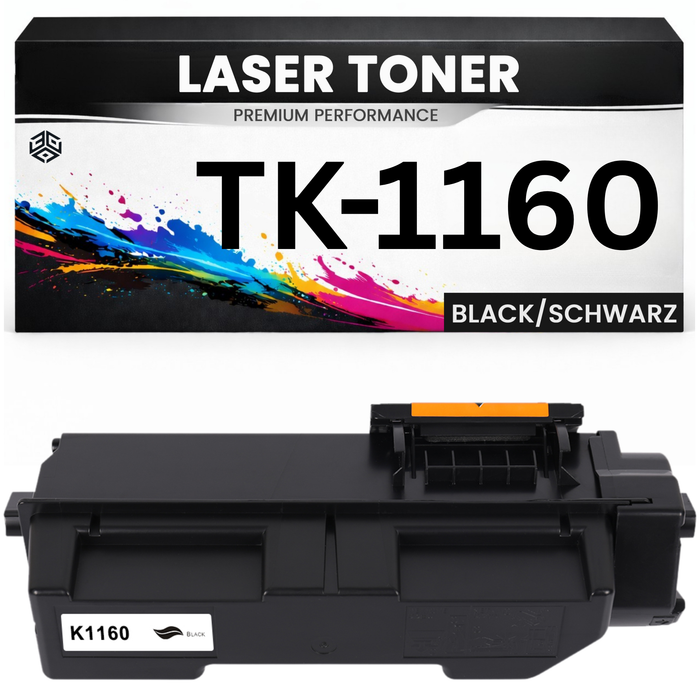 Toner kits kompatibel für Kyocera TK-1160 Ecosys P2040dn/P2040dw in Schwarz