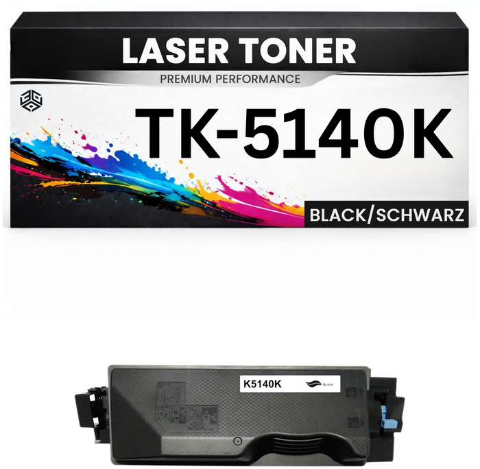 XXL Toner kits kompatibel für Kyocera TK-5140K ECOSYS M6030cdn ECOSYS M6530cdn ECOSYS P6130cdn in Schwarz