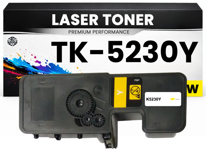 Toner kits kompatibel für Kyocera TK-5230Y ECOSYS M5521cdn/M5521cdw/P5021cdn/P5021cdw in Gelb