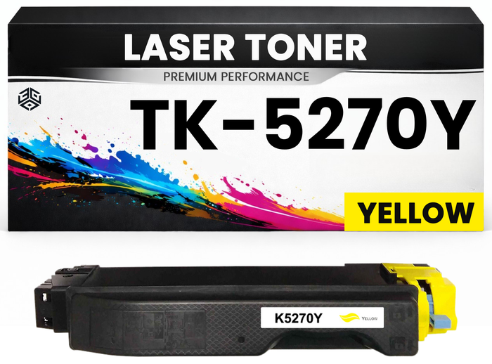 Toner kits kompatibel für Kyocera TK-5270Y Ecosys P6230cdn/M6230cidn/M6630cidn in Gelb
