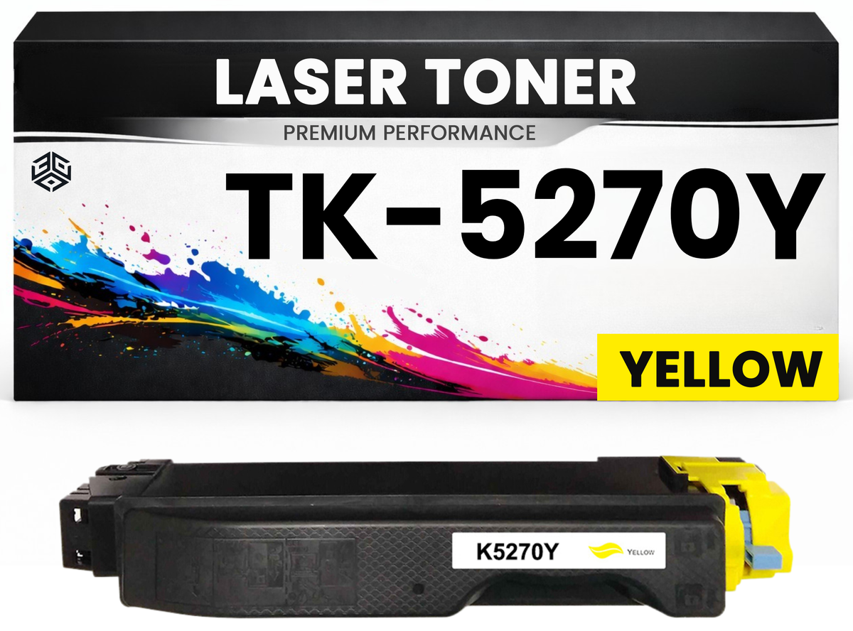 Toner TK-5270Y Gelb für Kyocera  TK5270Y Premium Alternative Günstig für Kyocera ECOSYS M6630cidn