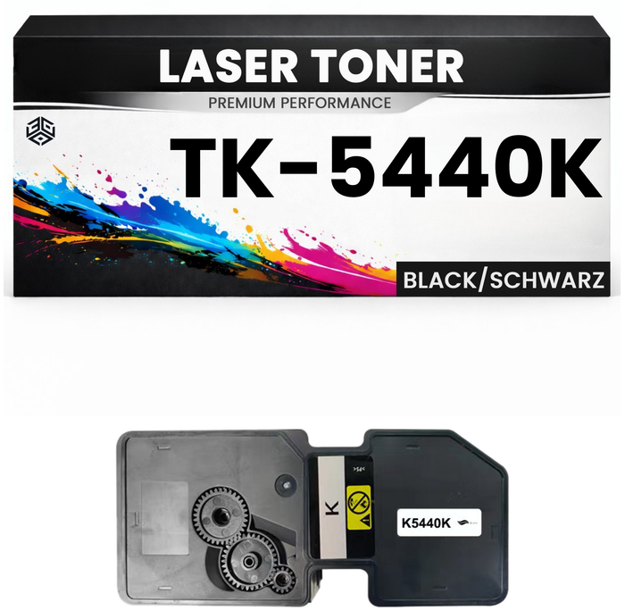 2 x Toner TK-5440K für Kyocera kompatibel Schwarz TK5440K Premium Tonerkartusche MA2100cfx/2100cwfx PA2100cwx/2100cx MA2100cwfx