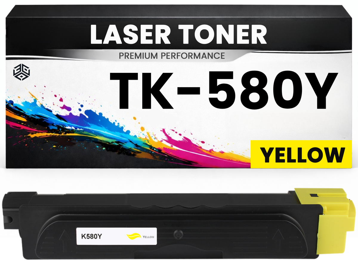 Toner kits kompatibel für Kyocera TK-580Y FS-C5150DN P6021 in Gelb
