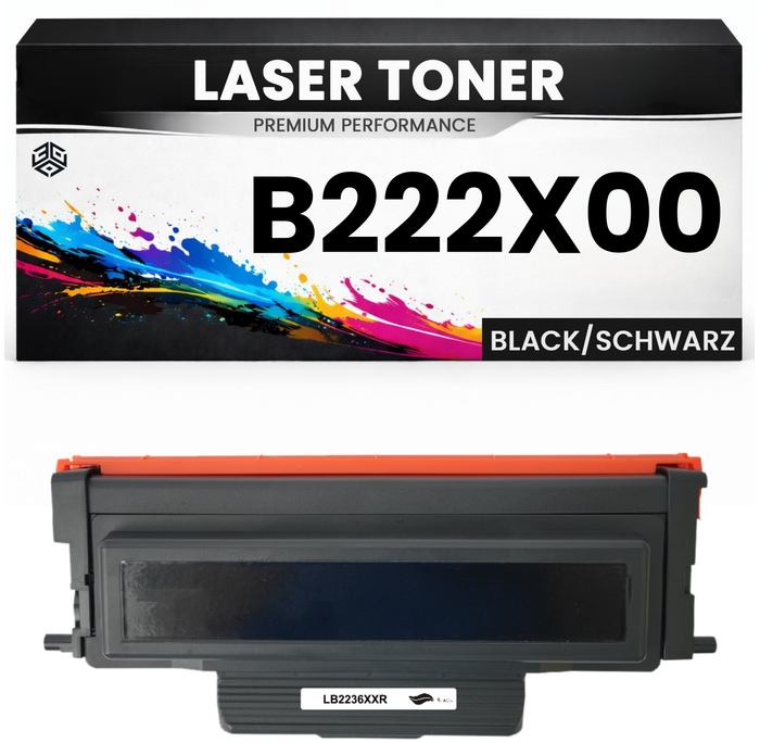 XXL Toner kompatibel für Lexmark B222X00 B2236dw/MB2236i/MB2236adw/MB2236adwe in Schwarz