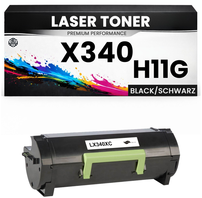 XXL Toner kompatibel für Lexmark X340H11G X342 X342n in Schwarz