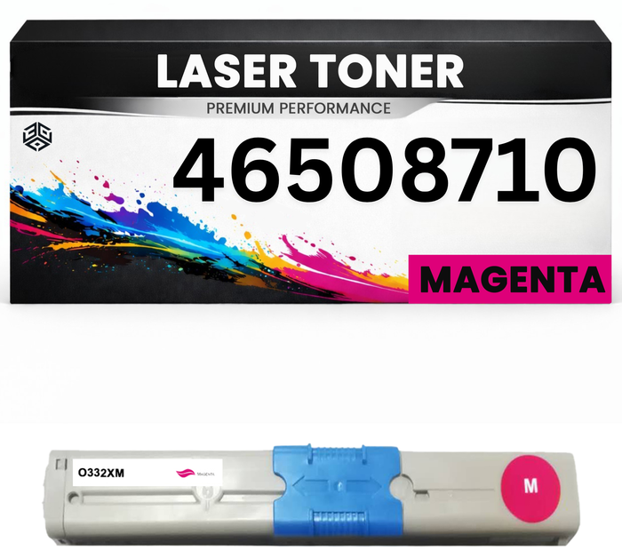 XL Toner kits kompatibel für OKI 46508710 data MC363dn C332dn in Magenta