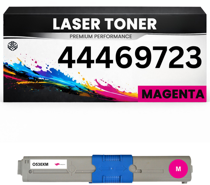 XXL Toner kits kompatibel für OKI 44469723 data C510DN/C530DN MC561DN in Magenta