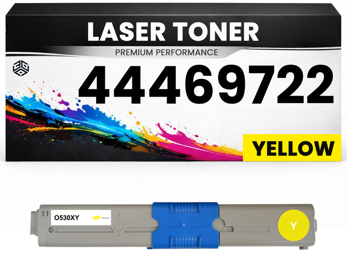 XXL Toner kits kompatibel für OKI 44469722 data C510DN/C530DN MC561DN in Gelb