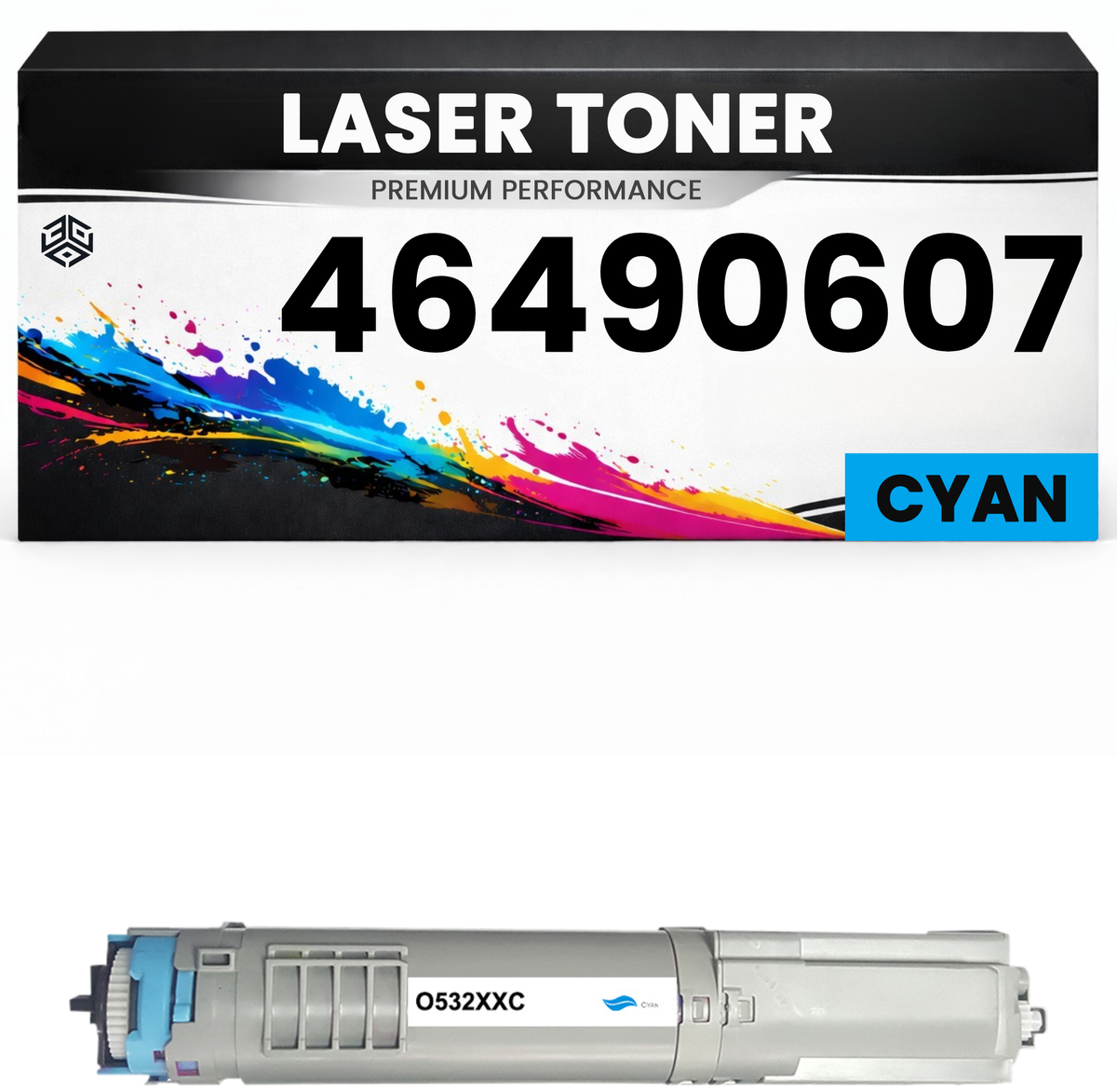 XXL Toner kits kompatibel für OKI 46490607 data C532dn C542dn MC563dn MC573dn in Cyan