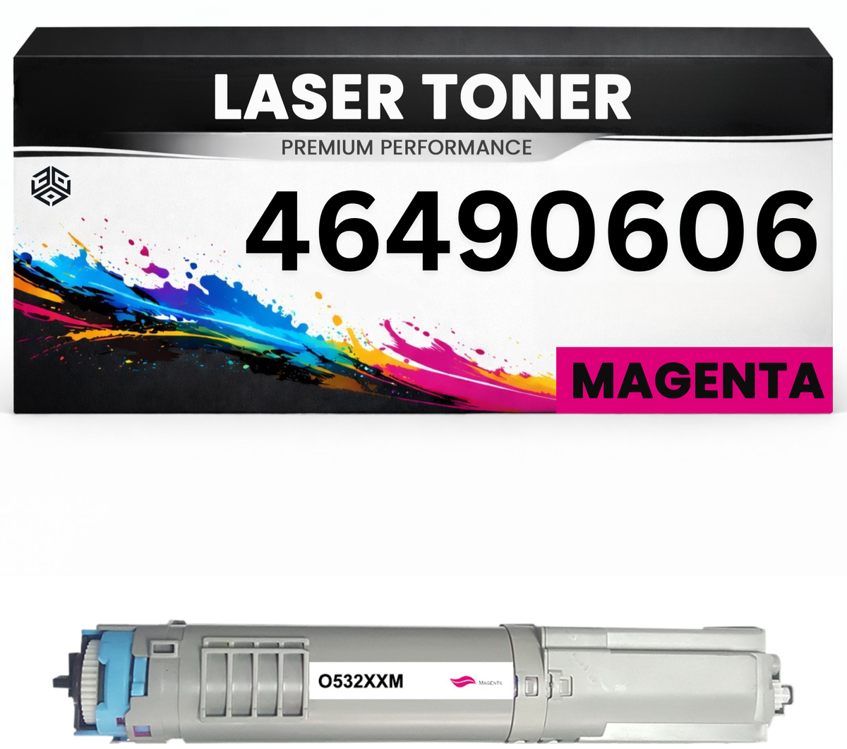 Toner 46490606 Magenta für OKI kompatibel hochwertige Premium Alternative Okidata C532dn/542dn MC563dn/573dn/573DN C542dn
