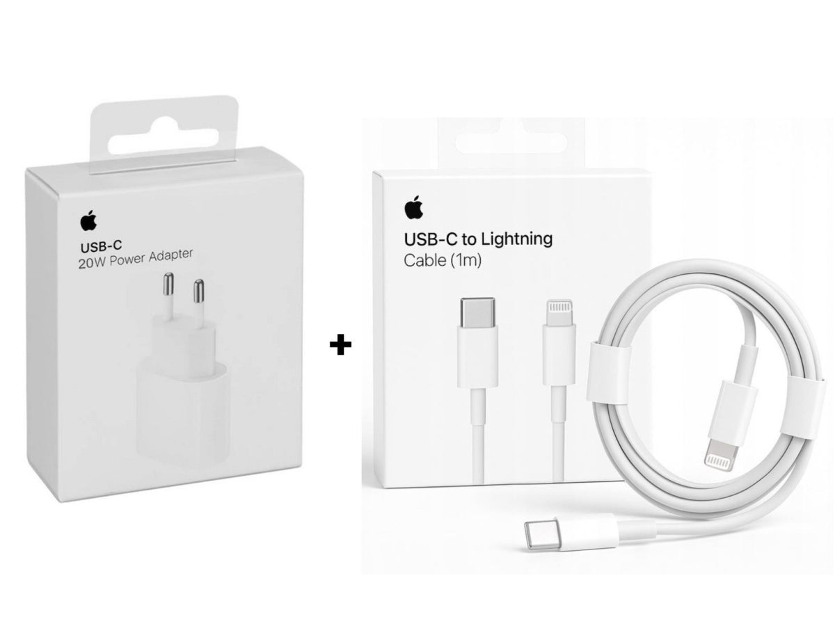 Original Apple 20W USB-C Netzteil Ladegerät+Ladekabel iPhone 11 12 13 14 Pro Max