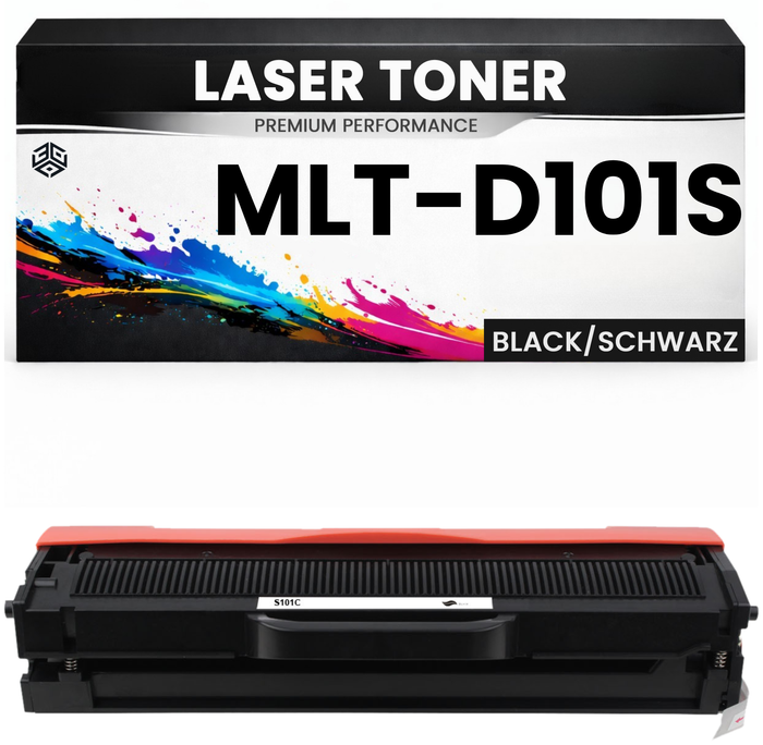 Toner kompatibel für Samsung MLT-D101S(101S) ML-2160W/2161/2166W/2160/2165/2165W/2168/2168W/2167 SCX-3400F/3400FW/3401/3401FH/3406W/3406HW/3400/3405/3405F/3405W/3405FW/3407 SF-761/761P/760P in Schwarz