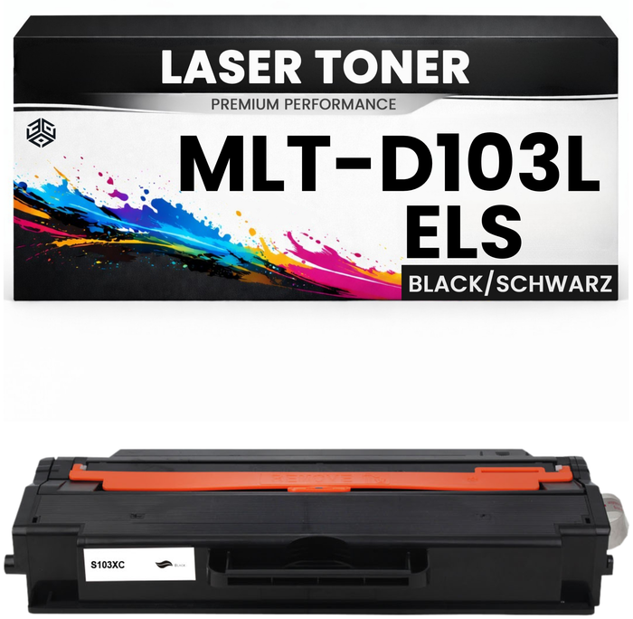 2 x Toner 103 für Samsung Schwarz MLT-D103L / ELS wie Original Premium alternative ML-2950ND/2955DW/2955ND/2950/2951D/2955/2955FW SCX-4726FN