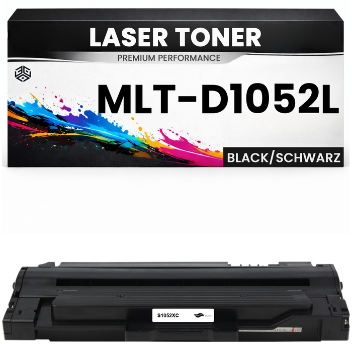 2 x Toner 105L für Samsung Schwarz MLT-D1052L wie Original Premium alternative ML-1910/1915/2525/2545/2580N/1911/2526/2540R/2581N SCX-4600 SF-650/651P
