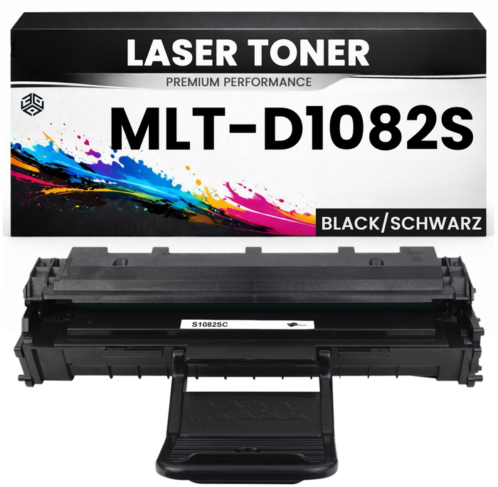 2 x Toner 108S für Samsung Schwarz MLT-D1082S wie Original Premium alternative für Samsung ML-1641, ML-1640, ML-2240, ML-2241