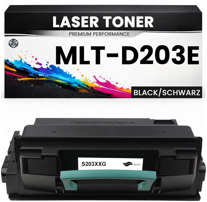 2 x Toner 203E für Samsung Schwarz MLT-D203E wie Original Premium alternative M3870FW/4070FR/3870FD ProXpress SL-M3820/3820DW/3820ND/4020ND M4070FR