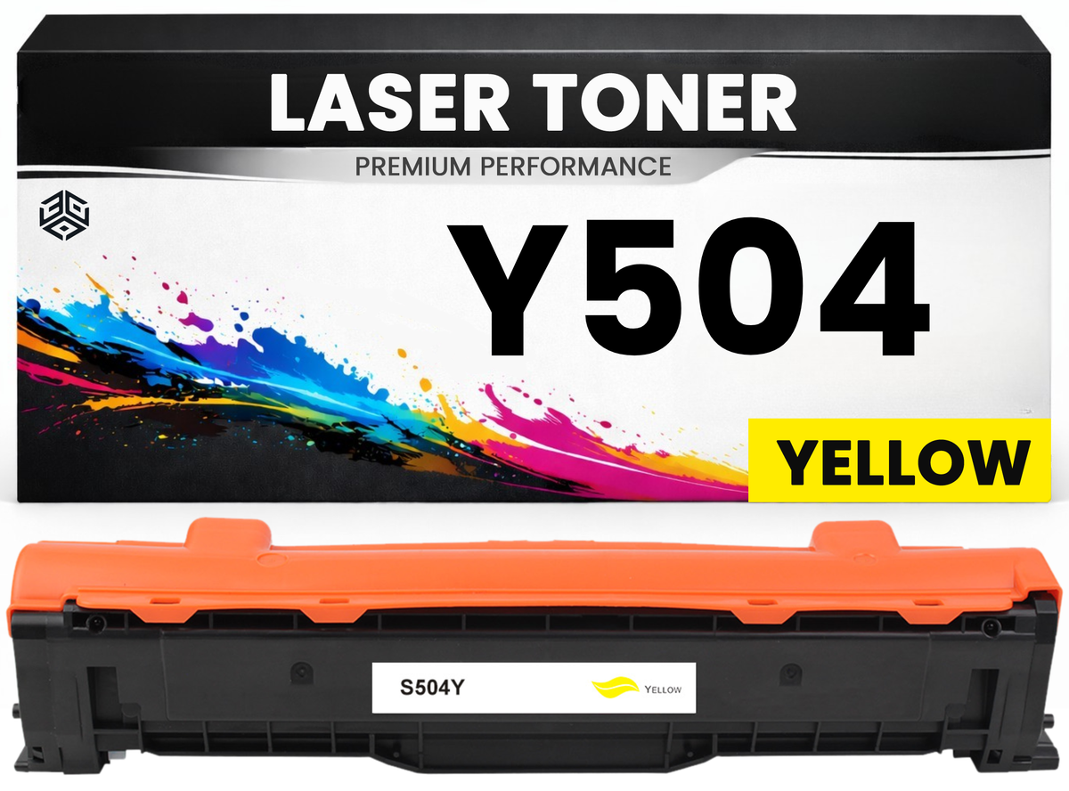 Toner kompatibel für Samsung CLT-Y504S / ELS(Y504) CLP-415N/415NW CLX-4195/4195N/4195FN/4195FW Xpress SL-C1810W/C1860FW in Gelb