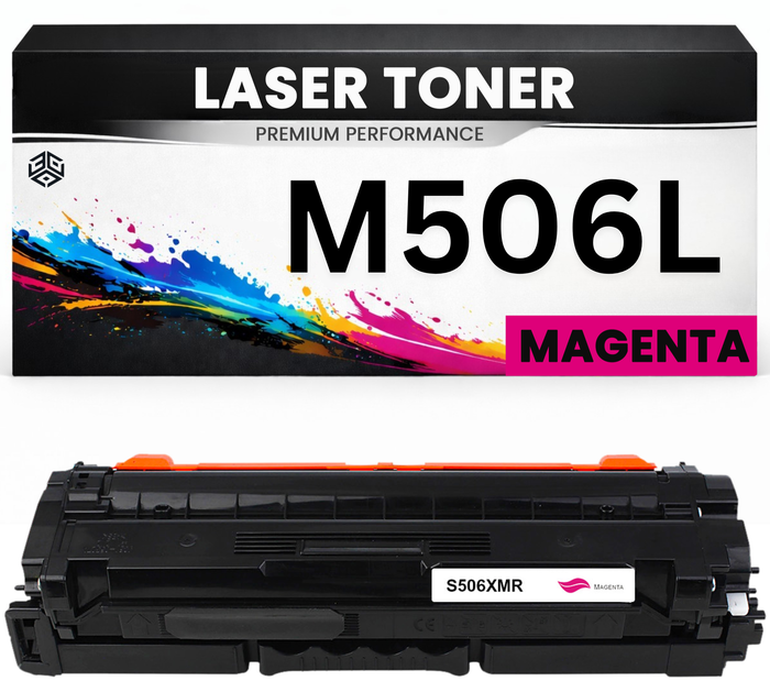 XL Toner kompatibel für Samsung CLT-M506L / ELS(M506L) CLP-680ND CLX-6260FR/6260FD/6260ND/6260FW in Magenta