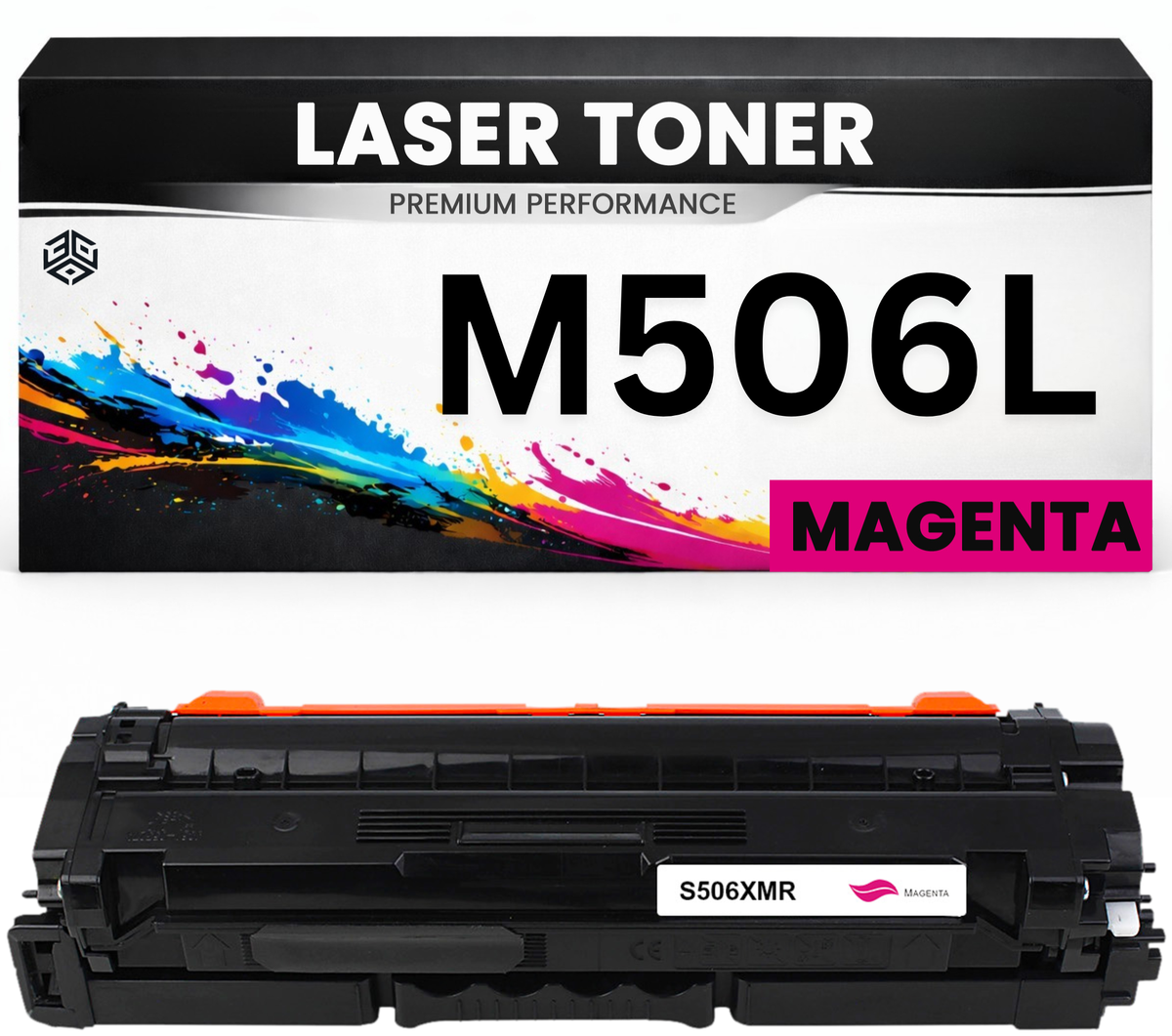 Toner M506L Magenta für Samsung  CLTM506L ELS Premium Alternative Günstig für Samsung CLP-680ND, CLX-6260FR, CLX-6260FW, CLX-6260ND, CLX-6260FD