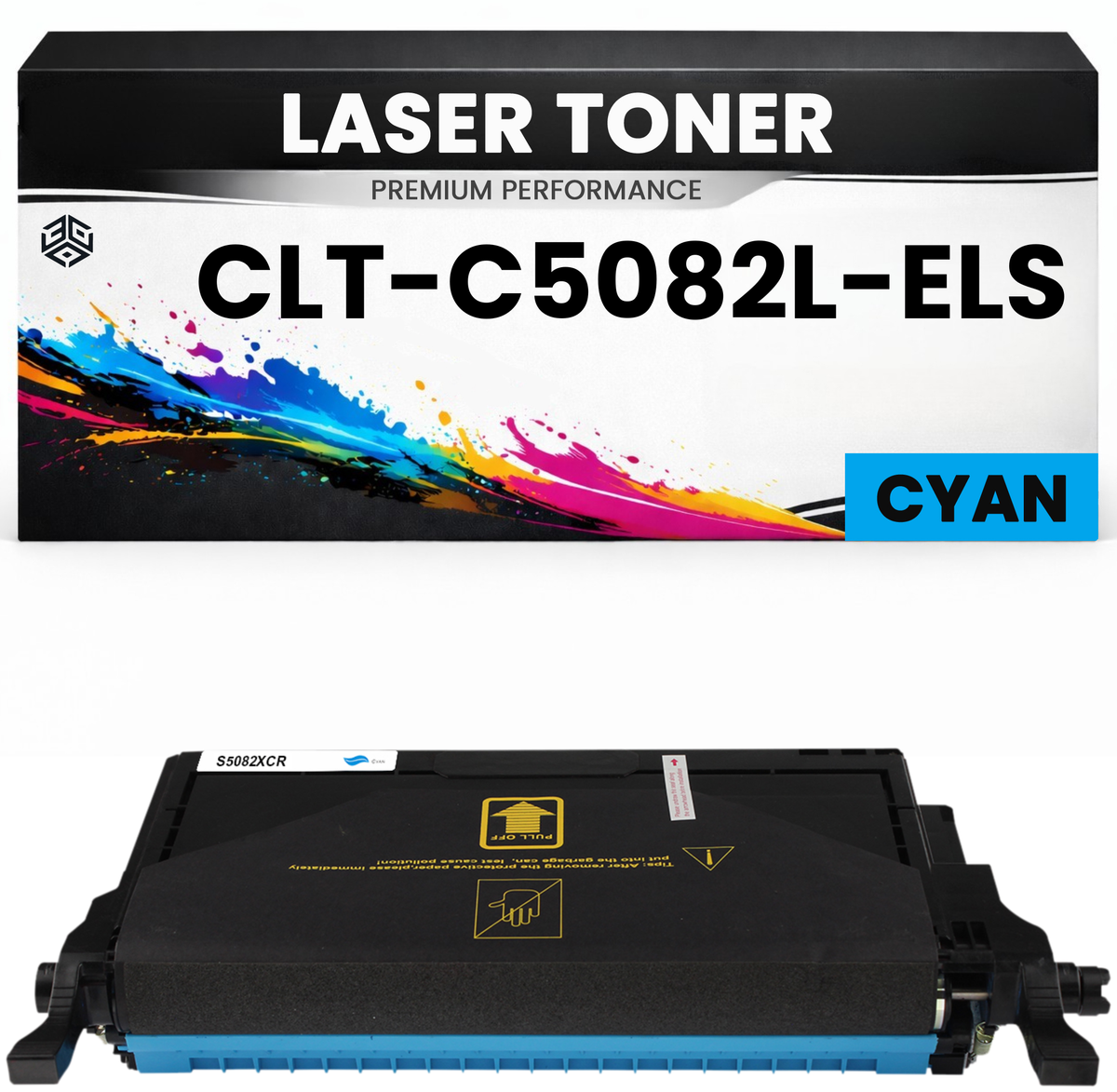 Toner C508L für Samsung Cyan CLT-C5082L / ELS Premium Alternative Günstig für Samsung CLP-620, CLP-670, CLX-6220, CLX-6250