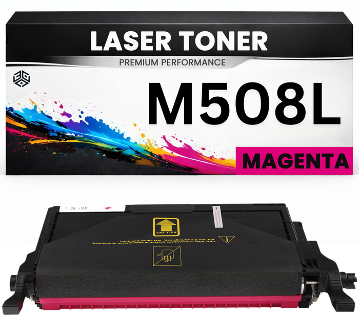 2 x Toner M508L Magenta für Samsung  CLTM5082L ELS Premium Alternative Günstig für Samsung CLP-620, CLP-670, CLX-6220, CLX-6250
