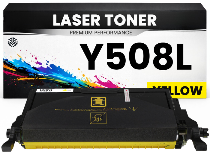 XL Toner kompatibel für Samsung CLT-Y5082L / ELS(Y508L) CLP-620/670 series CLX-6220/6250 series in Gelb