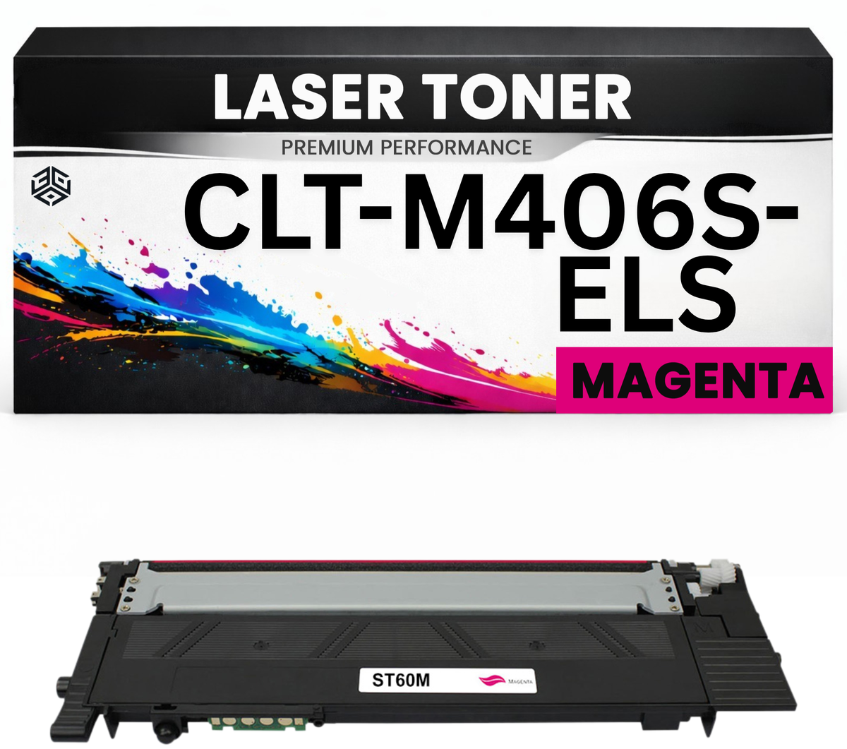 Toner kompatibel für Samsung CLT-M406S / ELS(M406) CLP-360/366/366W/365/365W/368 CLX-3300/3305/3305W/3305FW/3306/3306W/3306FN Xpress C460W/C410W in Magenta