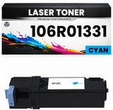 Toner 106R01331 Cyan für Xerox kompatibel  hochwertige Premium Alternative für Xerox Phaser 6125N, 6125