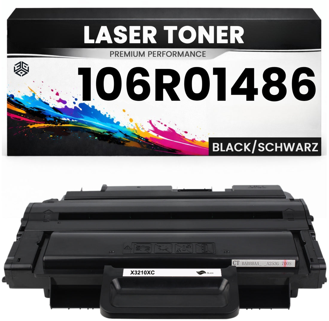 Toner 106R01486 für Xerox kompatibel Schwarz hochwertige Premium Alternative für Xerox WorkCentre 3210, 3220, 3210N