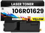 Toner 106R01629 Gelb für Xerox kompatibel  hochwertige Premium Alternative für Xerox Phaser 6010N, 6000, 6010, Xerox WorkCentre 6015N, 6015V