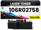 Toner 106R02758 Gelb für Xerox kompatibel  hochwertige Premium Alternative für Xerox Phaser 6020, 6022, Xerox WorkCentre 6027, Xerox 6025