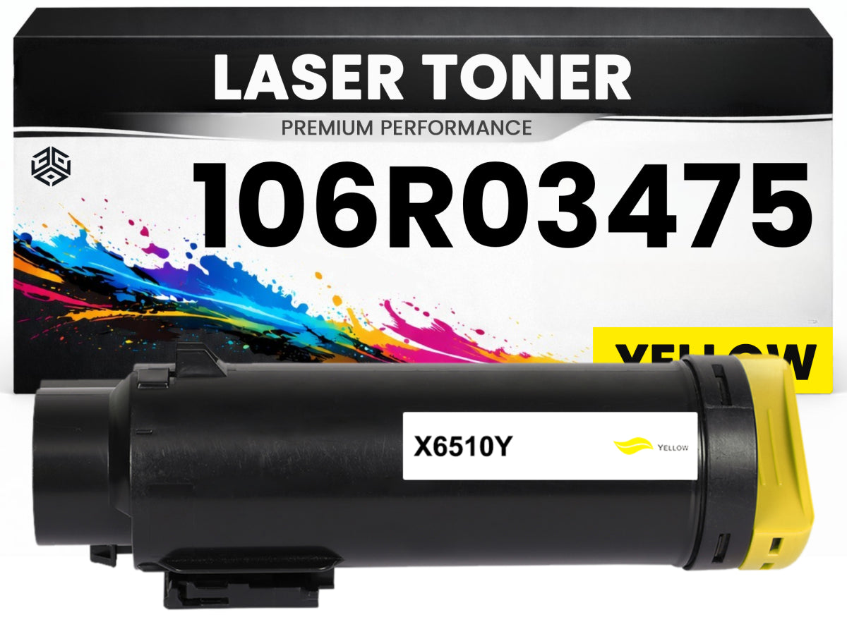 Toner 106R03475 Gelb für Xerox kompatibel hochwertige Premium Alternative Phaser 6510DNI 6510DNM 6510DN 6510N WorkCentre 6515DNM 6515DN 6515DNI