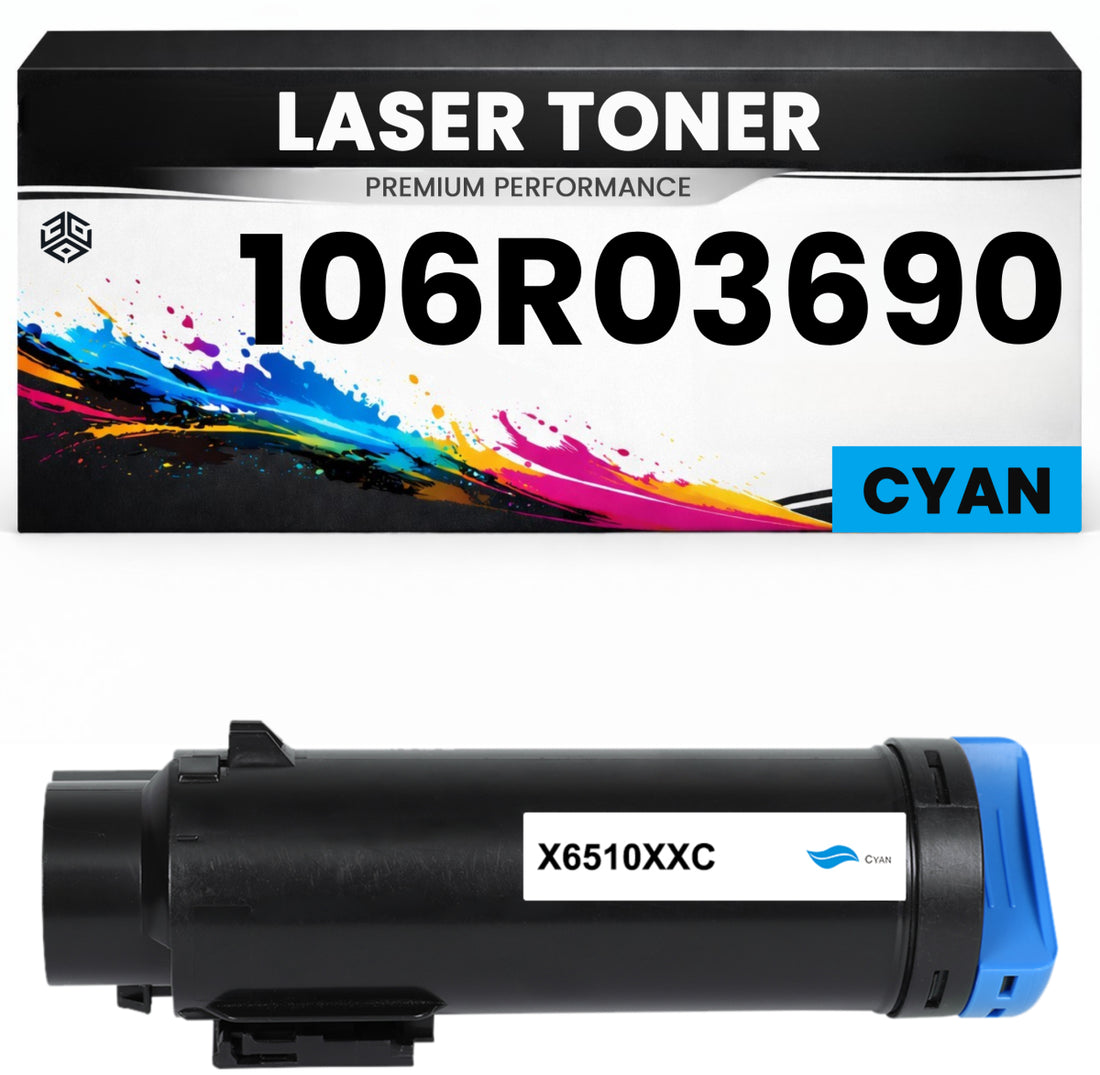 Toner 106R03690 Cyan für Xerox kompatibel hochwertige Premium Alternative Phaser 6510DN 6510N 6510DNI 6510DNM WorkCentre 6515DN 6515DNI 6515N