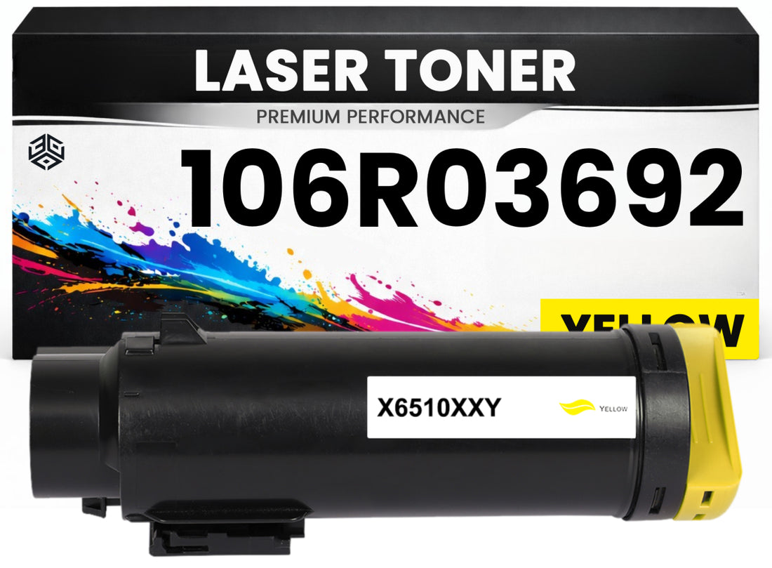 Toner 106R03692 Gelb für Xerox kompatibel hochwertige Premium Alternative Phaser 6510DN 6510N 6510DNI 6510DNM WorkCentre 6515DN 6515DNI 6515N