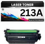 Toner 213A für HP kompatibel Schwarz W2130A wie Original Tonerkartusche LaserJet Enterprise 5700dn 6700dn 6701dn MFP 5800f 5800dn 6800dn Color 5800zf