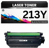 Toner 213Y für HP kompatibel Schwarz W2130Y wie Original Tonerkartusche LaserJet Enterprise 5700dn 6700dn 6701dn MFP 5800f 5800dn 6800dn Color 5800zf