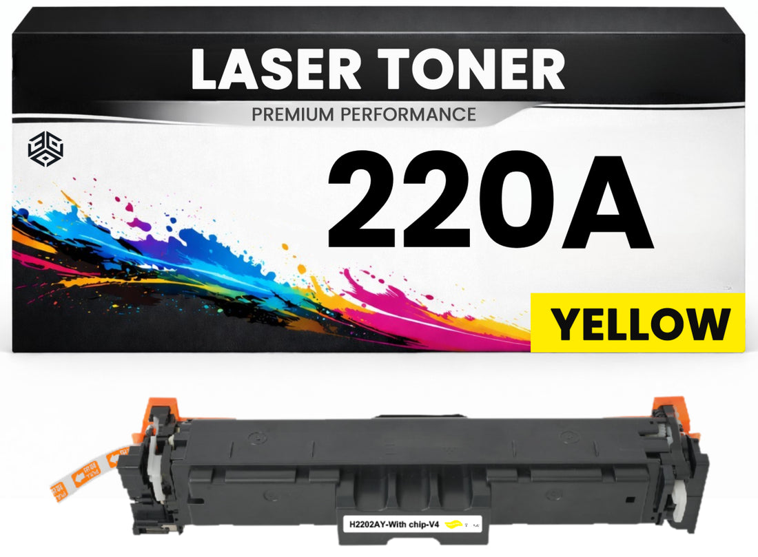 Toner 220A Gelb für HP kompatibel W2202A Y Premium Alternative Günstig Color LaserJet Pro 4202dn 4202dw MFP 4302dw 4302fdn 4302fdw
