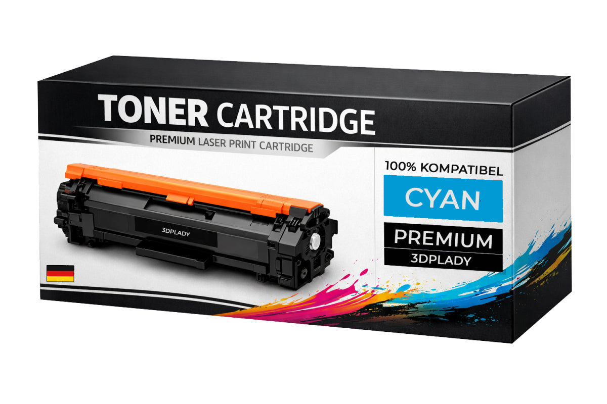 Toner 410A für HP kompatibel Cyan CF411A / Cartridge 046C Premium Alternative Color LaserJet Pro MFP M477fnw/477fdn m477fdw/377dw M452dw/452nw
